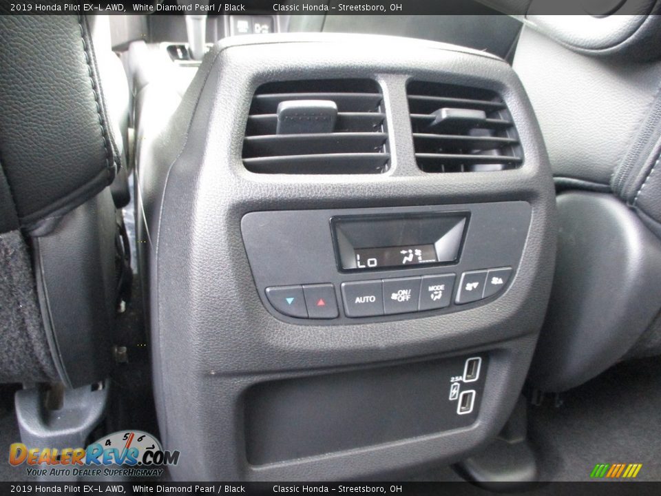 2019 Honda Pilot EX-L AWD White Diamond Pearl / Black Photo #28