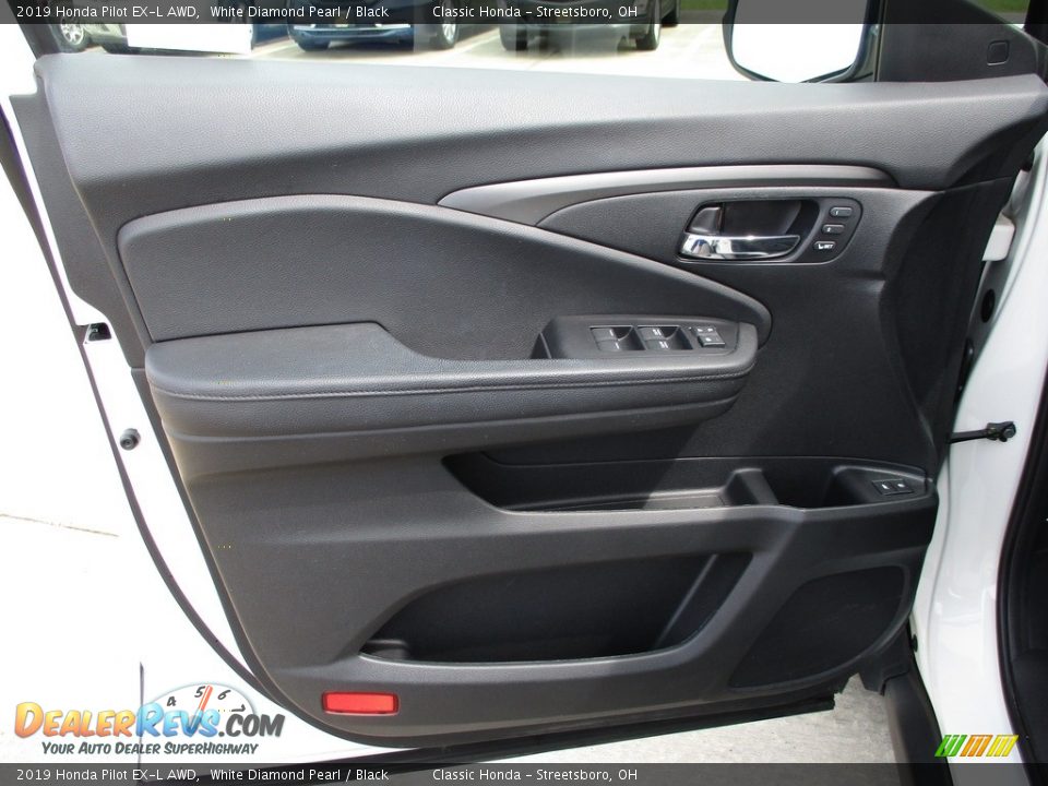 2019 Honda Pilot EX-L AWD White Diamond Pearl / Black Photo #29