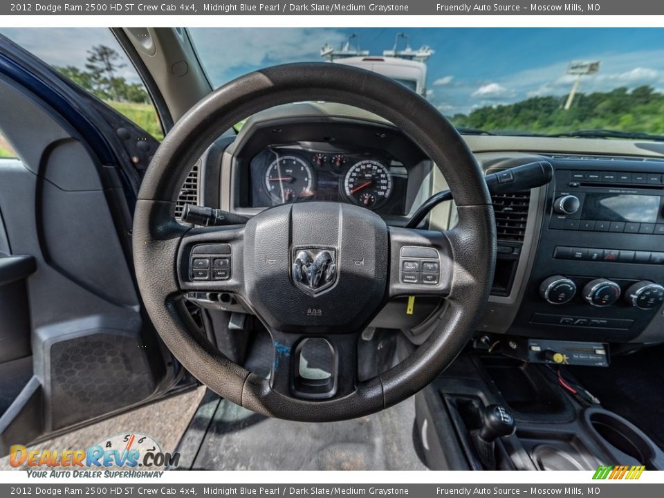 2012 Dodge Ram 2500 HD ST Crew Cab 4x4 Midnight Blue Pearl / Dark Slate/Medium Graystone Photo #33