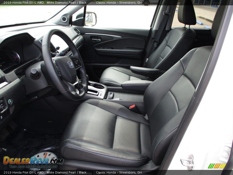 2019 Honda Pilot EX-L AWD White Diamond Pearl / Black Photo #31