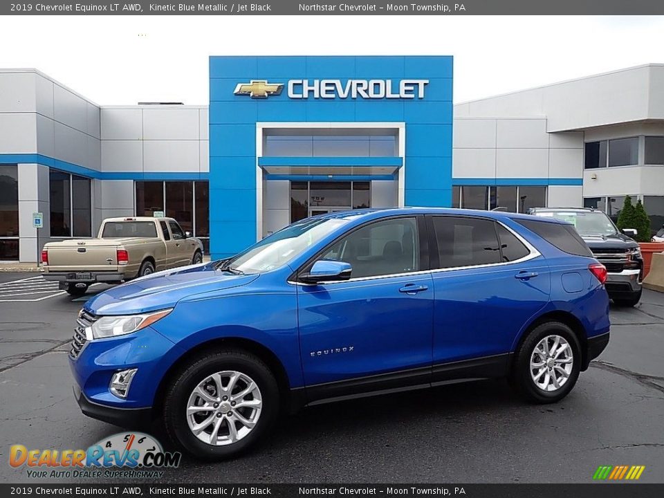 2019 Chevrolet Equinox LT AWD Kinetic Blue Metallic / Jet Black Photo #1