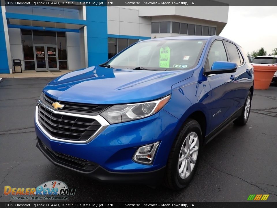 2019 Chevrolet Equinox LT AWD Kinetic Blue Metallic / Jet Black Photo #2