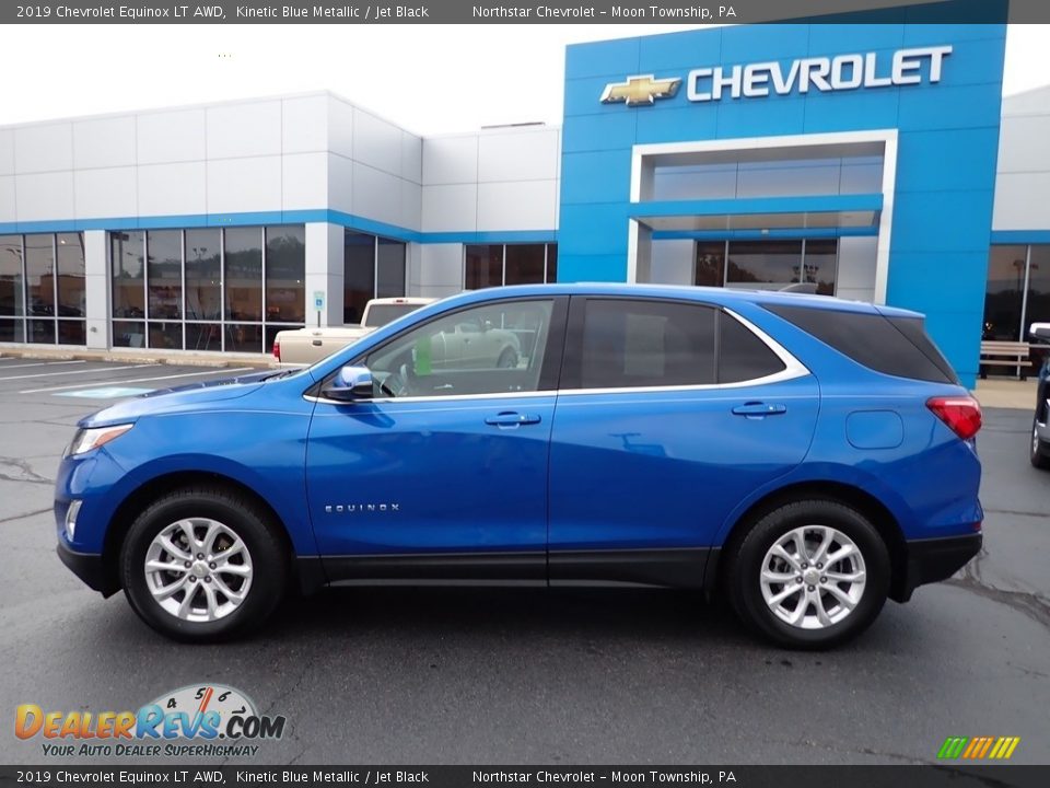 2019 Chevrolet Equinox LT AWD Kinetic Blue Metallic / Jet Black Photo #3