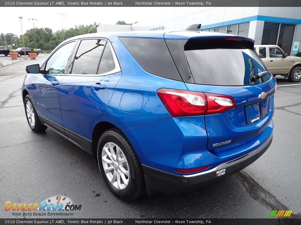 2019 Chevrolet Equinox LT AWD Kinetic Blue Metallic / Jet Black Photo #4