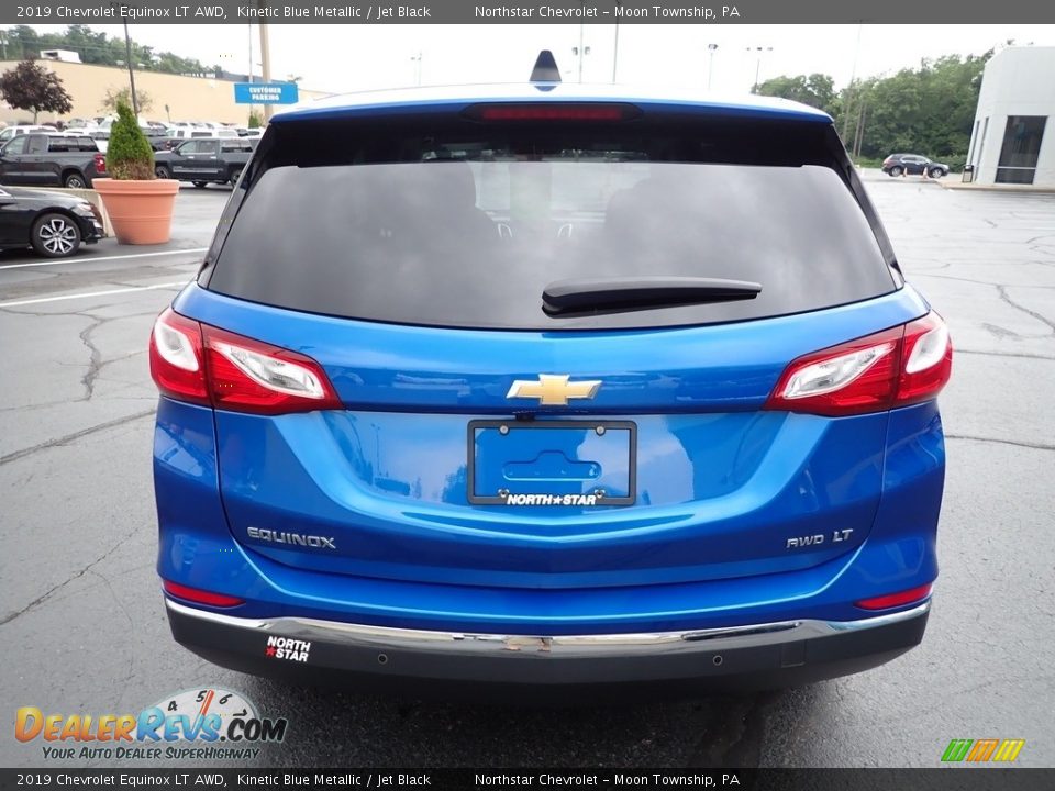 2019 Chevrolet Equinox LT AWD Kinetic Blue Metallic / Jet Black Photo #6