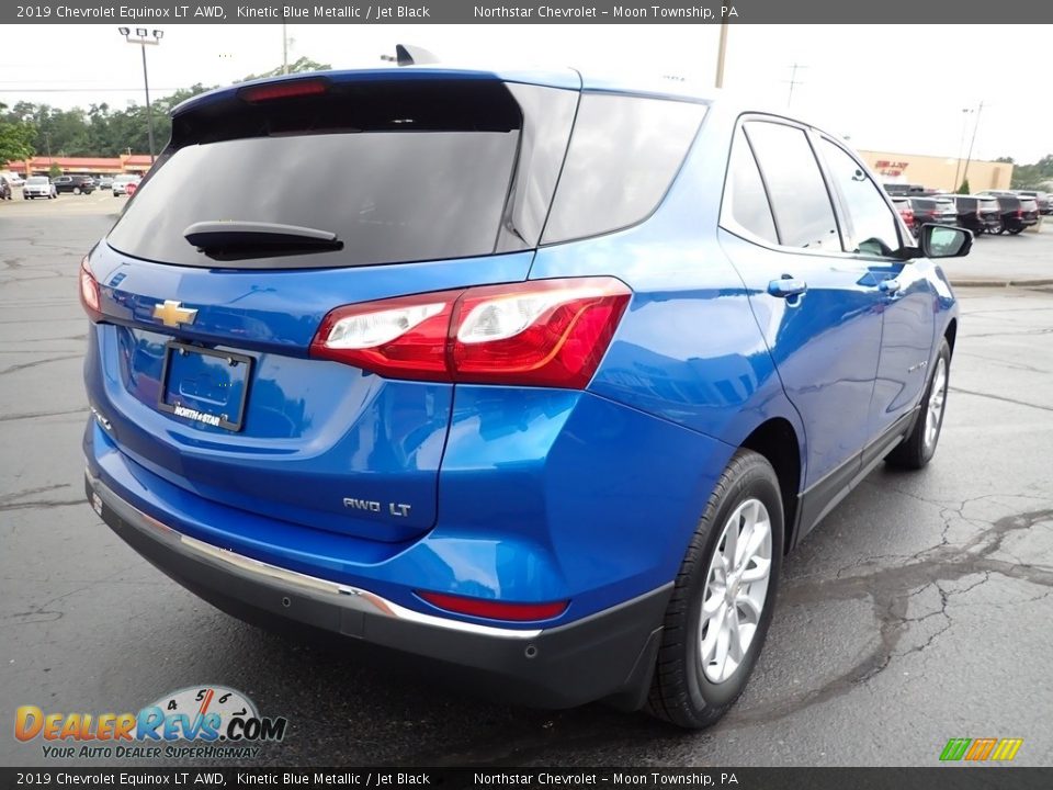 2019 Chevrolet Equinox LT AWD Kinetic Blue Metallic / Jet Black Photo #8