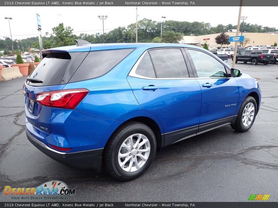 2019 Chevrolet Equinox LT AWD Kinetic Blue Metallic / Jet Black Photo #9