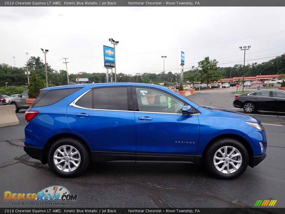 2019 Chevrolet Equinox LT AWD Kinetic Blue Metallic / Jet Black Photo #10