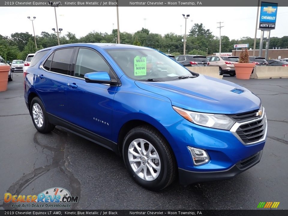 2019 Chevrolet Equinox LT AWD Kinetic Blue Metallic / Jet Black Photo #11