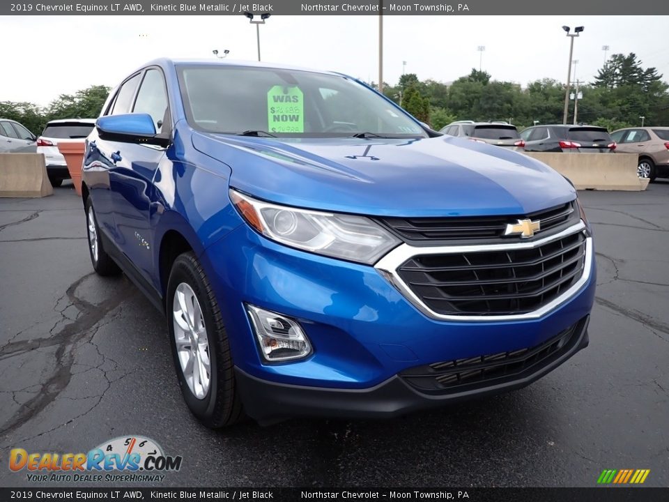 2019 Chevrolet Equinox LT AWD Kinetic Blue Metallic / Jet Black Photo #12