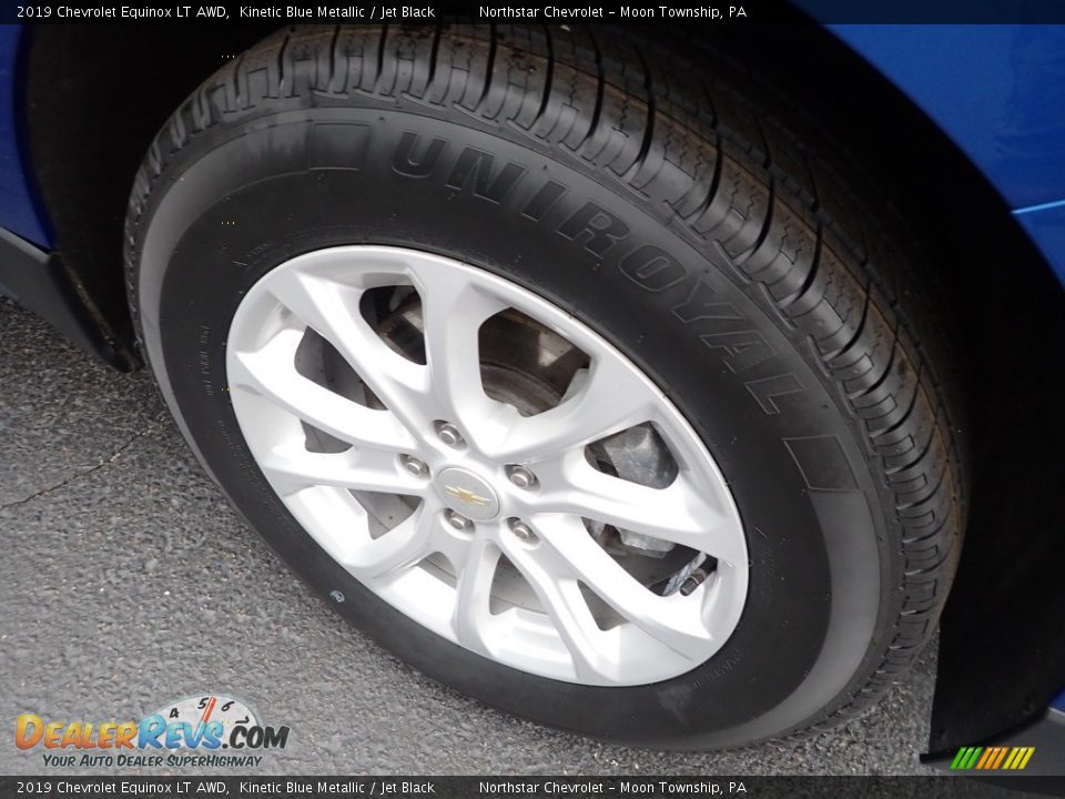 2019 Chevrolet Equinox LT AWD Kinetic Blue Metallic / Jet Black Photo #14