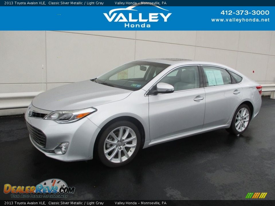 2013 Toyota Avalon XLE Classic Silver Metallic / Light Gray Photo #1