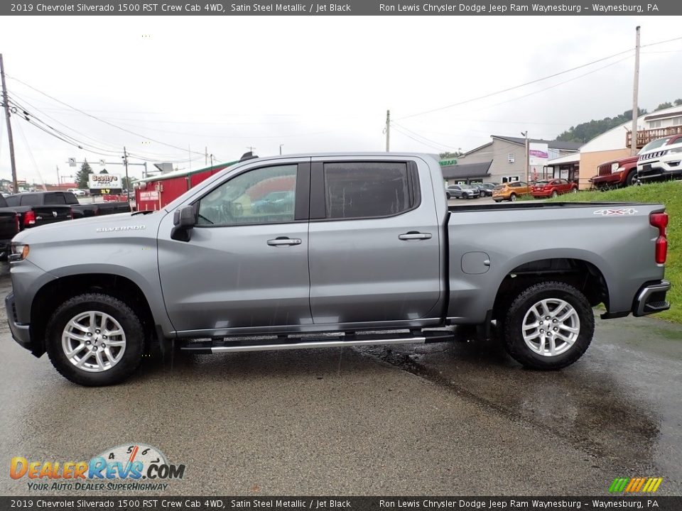 2019 Chevrolet Silverado 1500 RST Crew Cab 4WD Satin Steel Metallic / Jet Black Photo #2