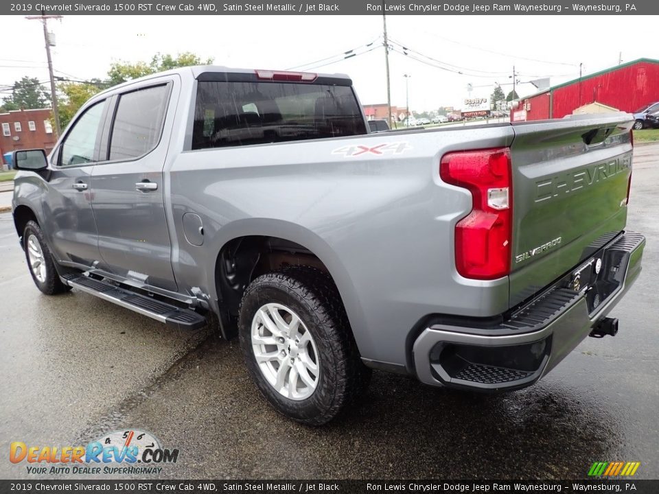 2019 Chevrolet Silverado 1500 RST Crew Cab 4WD Satin Steel Metallic / Jet Black Photo #3