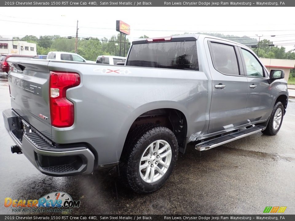 2019 Chevrolet Silverado 1500 RST Crew Cab 4WD Satin Steel Metallic / Jet Black Photo #5