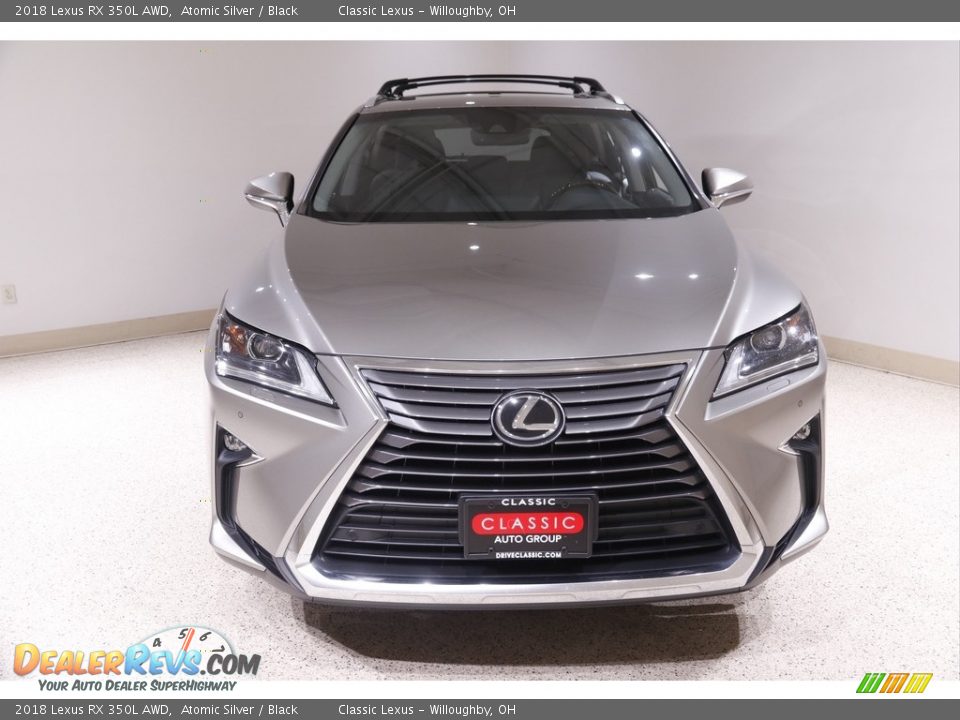 2018 Lexus RX 350L AWD Atomic Silver / Black Photo #2