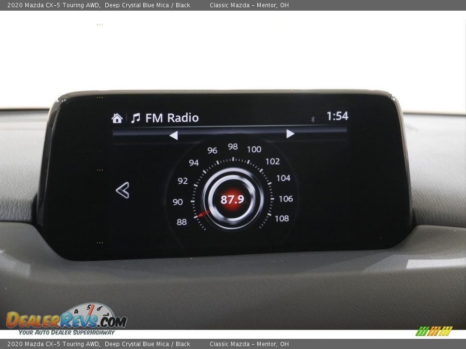 2020 Mazda CX-5 Touring AWD Deep Crystal Blue Mica / Black Photo #11