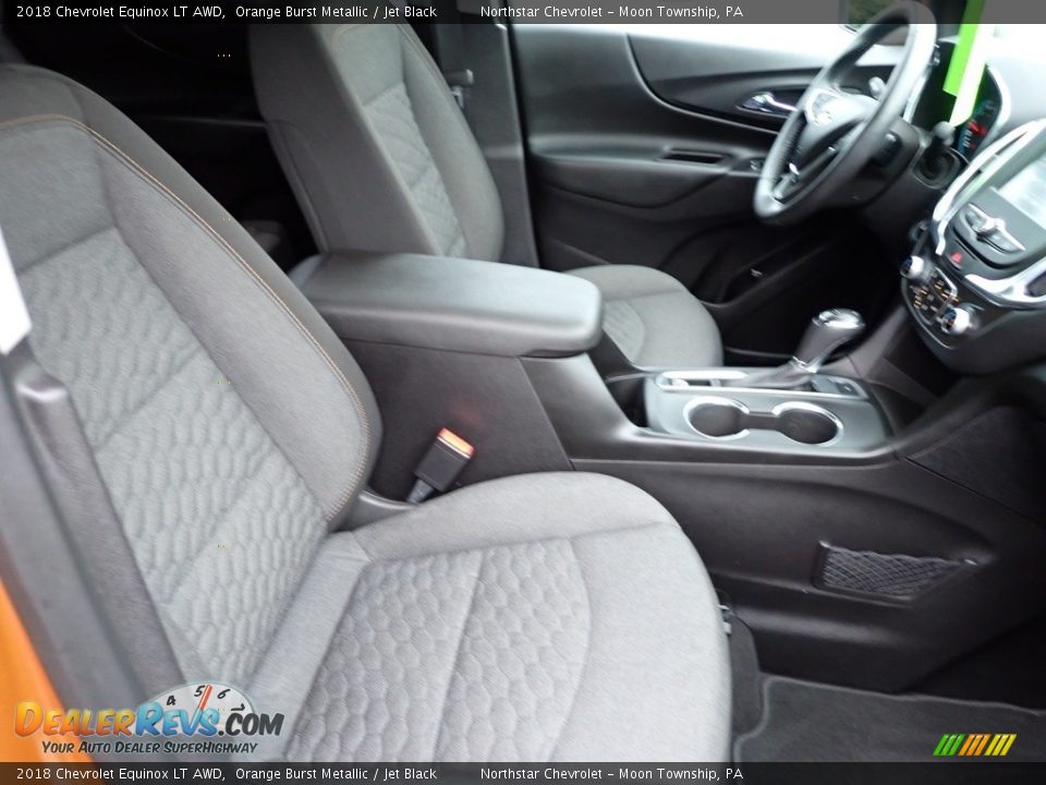 2018 Chevrolet Equinox LT AWD Orange Burst Metallic / Jet Black Photo #15