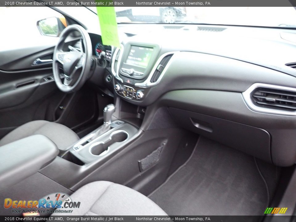 2018 Chevrolet Equinox LT AWD Orange Burst Metallic / Jet Black Photo #16
