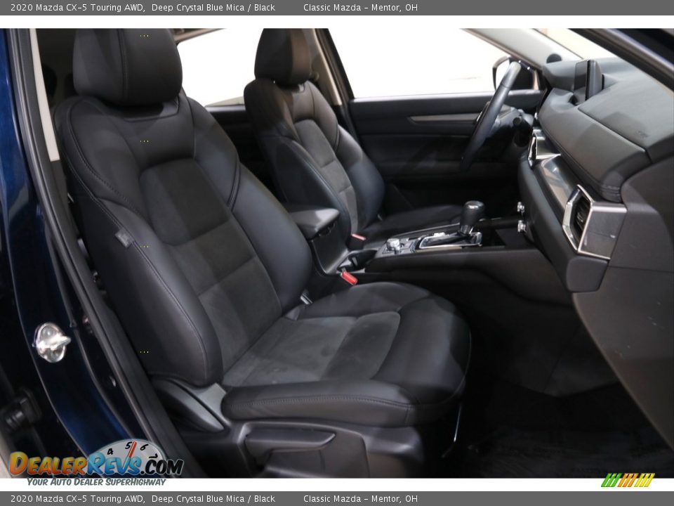 2020 Mazda CX-5 Touring AWD Deep Crystal Blue Mica / Black Photo #14