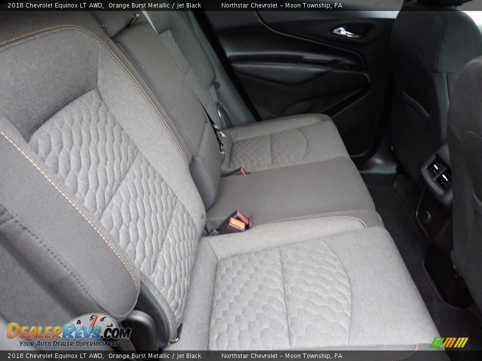 2018 Chevrolet Equinox LT AWD Orange Burst Metallic / Jet Black Photo #18