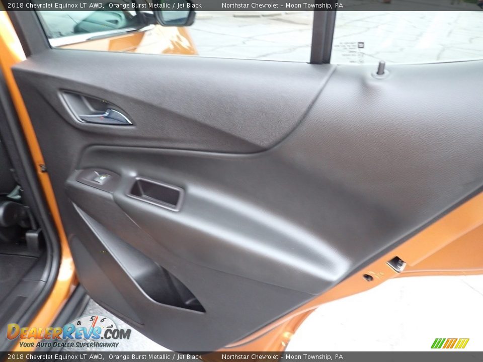 2018 Chevrolet Equinox LT AWD Orange Burst Metallic / Jet Black Photo #19