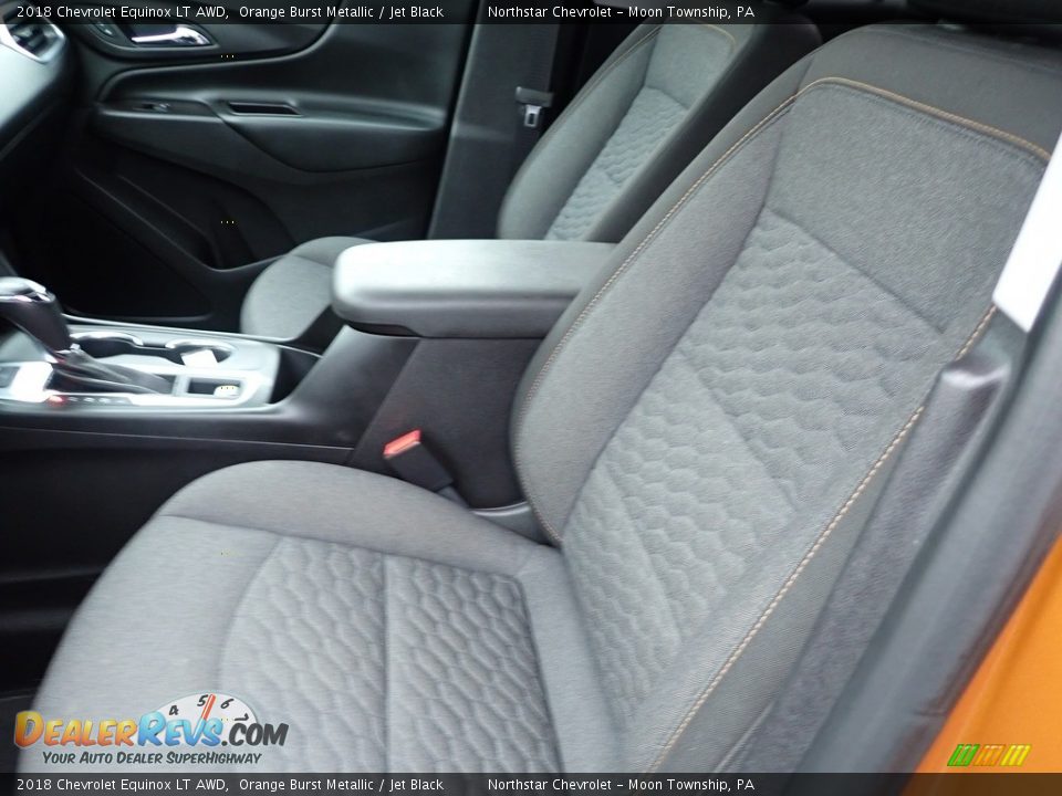 2018 Chevrolet Equinox LT AWD Orange Burst Metallic / Jet Black Photo #20