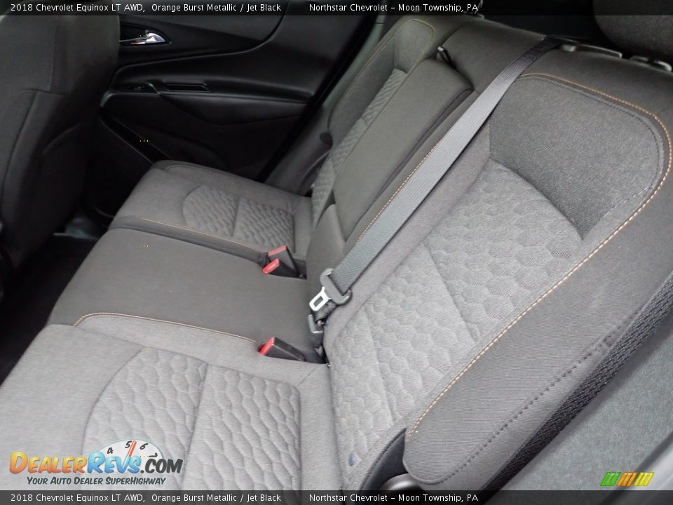 2018 Chevrolet Equinox LT AWD Orange Burst Metallic / Jet Black Photo #21