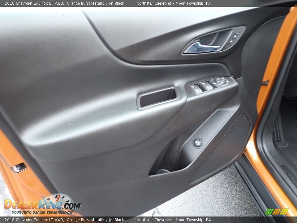 2018 Chevrolet Equinox LT AWD Orange Burst Metallic / Jet Black Photo #24