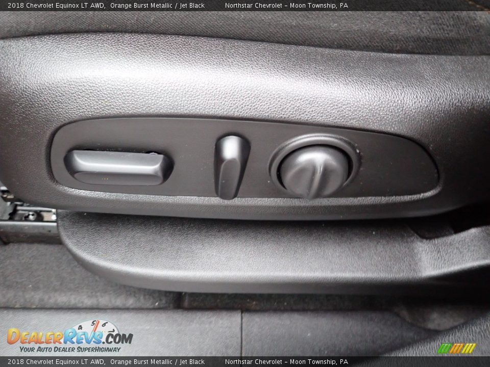 2018 Chevrolet Equinox LT AWD Orange Burst Metallic / Jet Black Photo #25