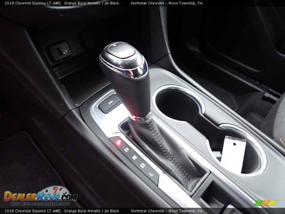 2018 Chevrolet Equinox LT AWD Orange Burst Metallic / Jet Black Photo #26