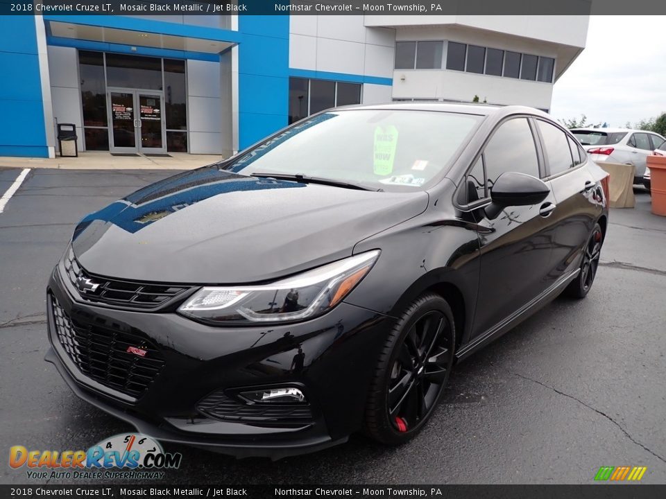 2018 Chevrolet Cruze LT Mosaic Black Metallic / Jet Black Photo #2