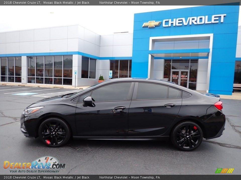 2018 Chevrolet Cruze LT Mosaic Black Metallic / Jet Black Photo #3