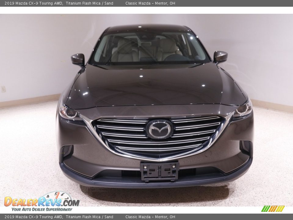 2019 Mazda CX-9 Touring AWD Titanium Flash Mica / Sand Photo #2