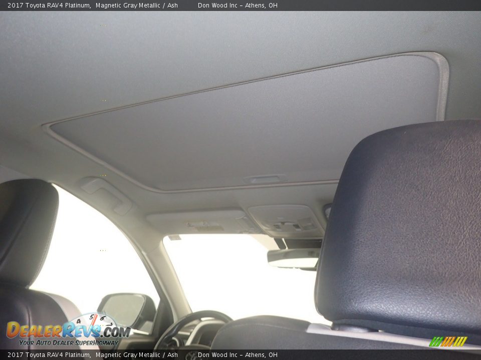 2017 Toyota RAV4 Platinum Magnetic Gray Metallic / Ash Photo #2