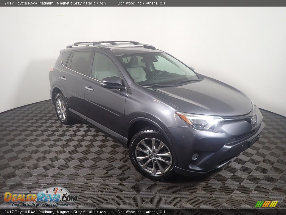 2017 Toyota RAV4 Platinum Magnetic Gray Metallic / Ash Photo #6