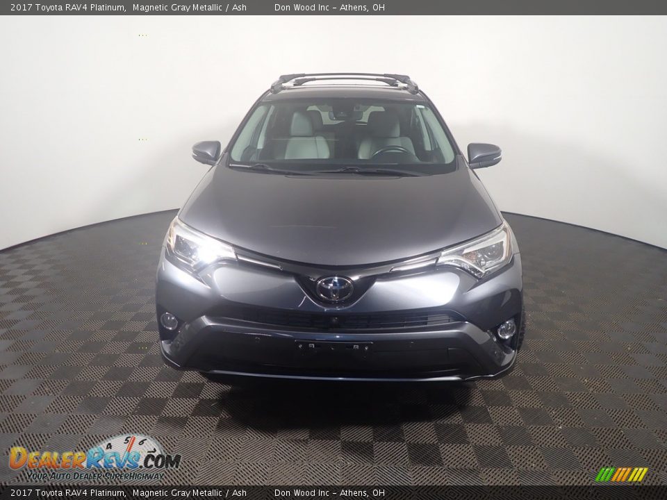 2017 Toyota RAV4 Platinum Magnetic Gray Metallic / Ash Photo #8
