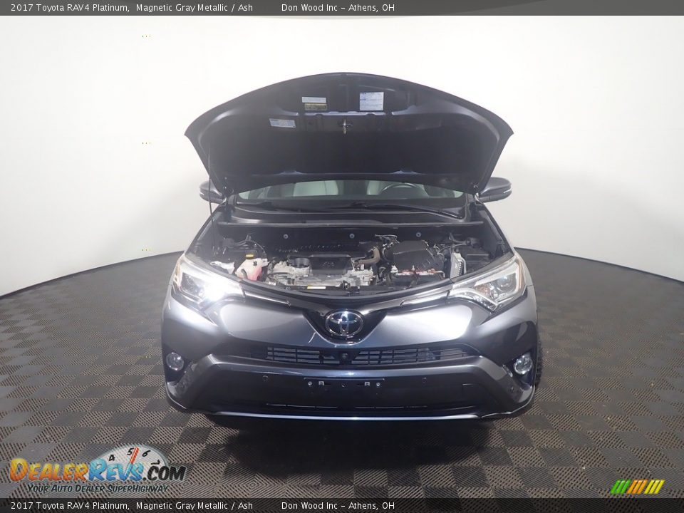 2017 Toyota RAV4 Platinum Magnetic Gray Metallic / Ash Photo #9