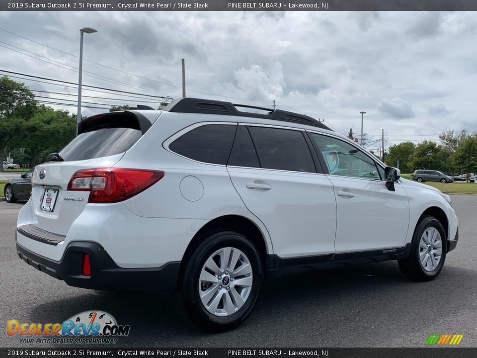2019 Subaru Outback 2.5i Premium Crystal White Pearl / Slate Black Photo #20