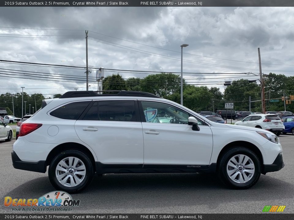 2019 Subaru Outback 2.5i Premium Crystal White Pearl / Slate Black Photo #21