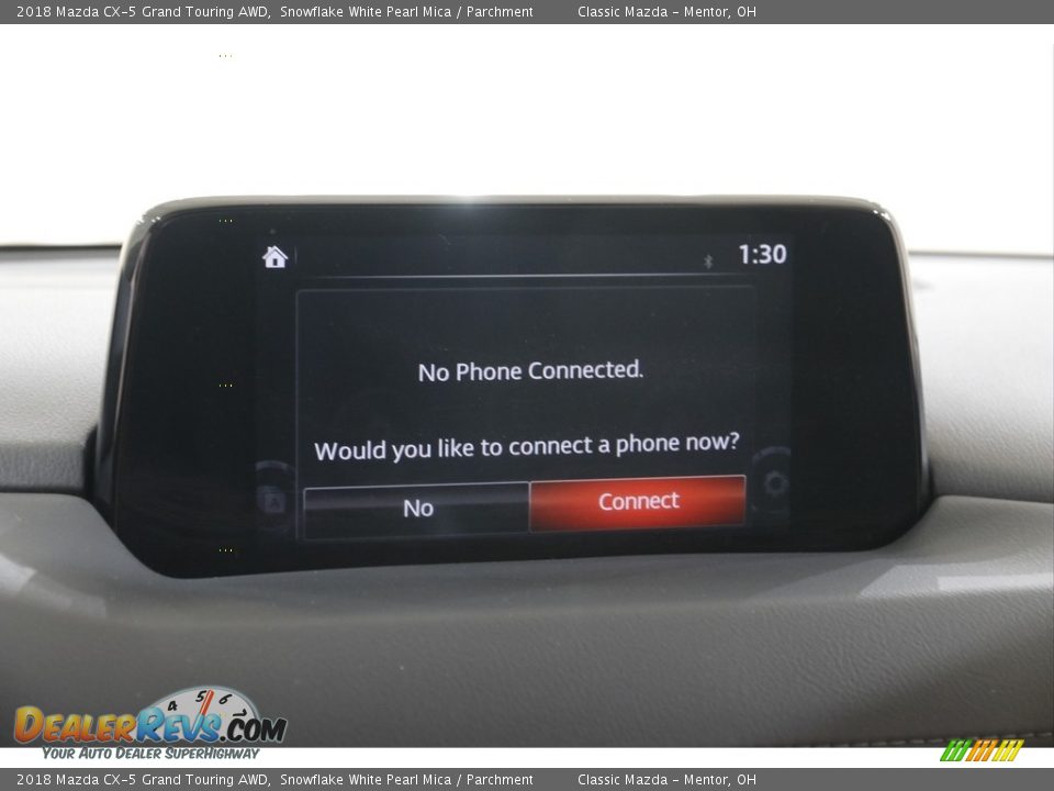 2018 Mazda CX-5 Grand Touring AWD Snowflake White Pearl Mica / Parchment Photo #11