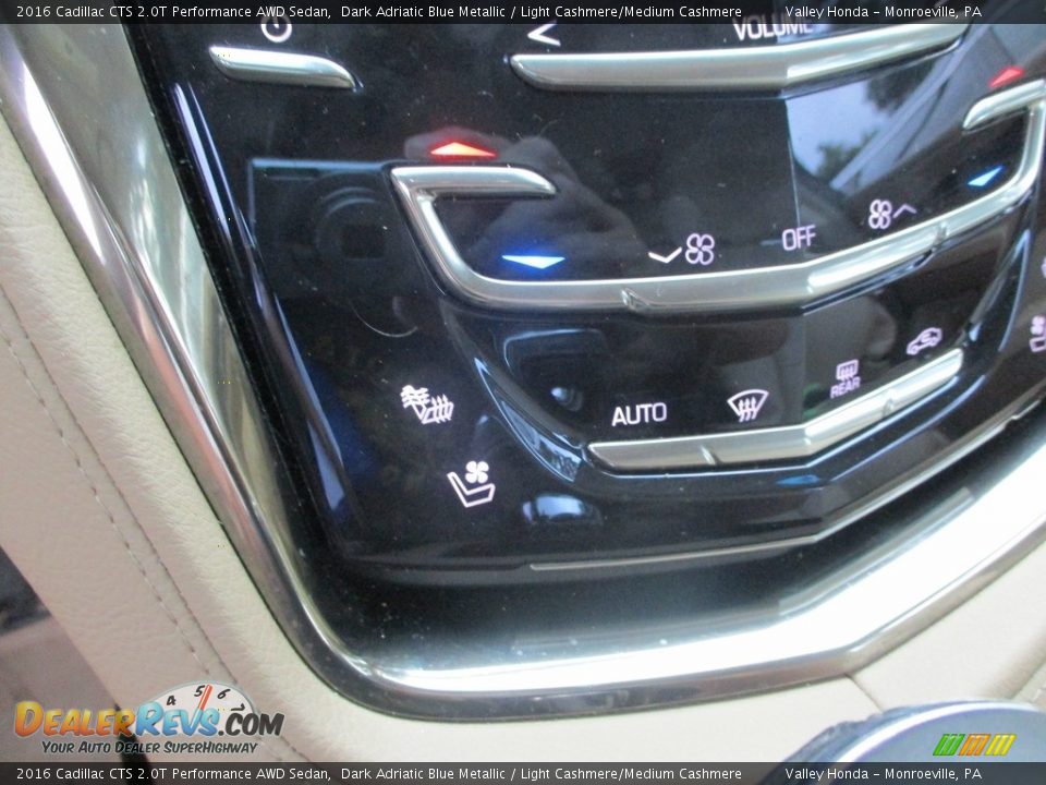 Controls of 2016 Cadillac CTS 2.0T Performance AWD Sedan Photo #13