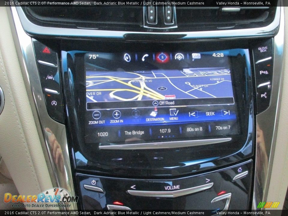 Navigation of 2016 Cadillac CTS 2.0T Performance AWD Sedan Photo #14