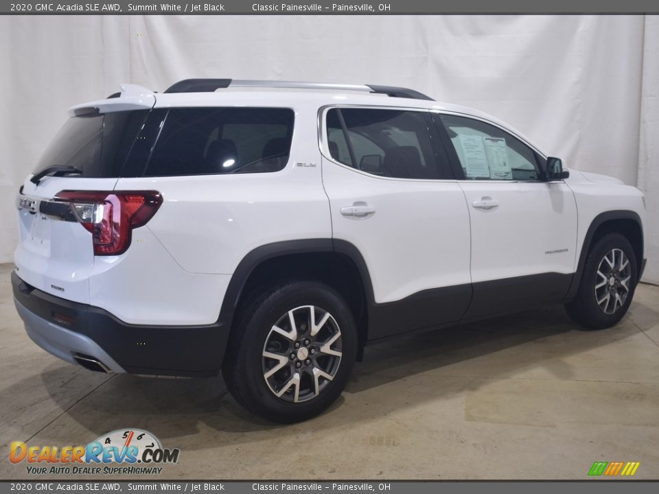 2020 GMC Acadia SLE AWD Summit White / Jet Black Photo #2