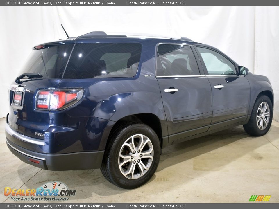 2016 GMC Acadia SLT AWD Dark Sapphire Blue Metallic / Ebony Photo #2