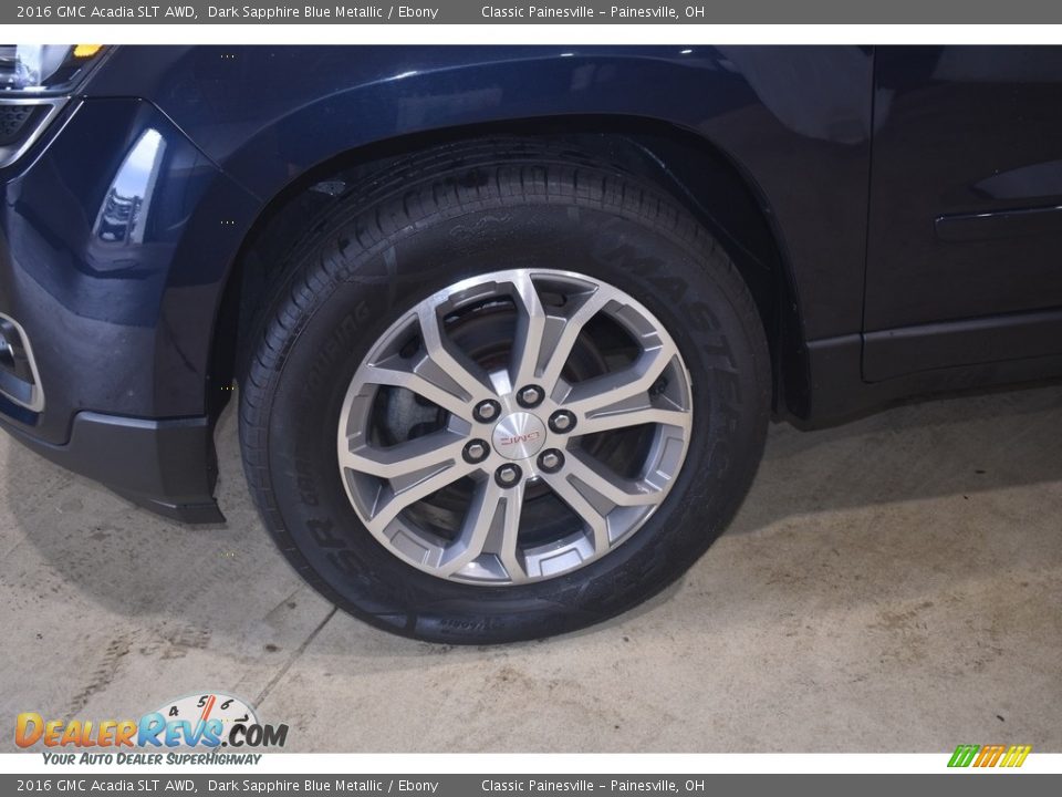 2016 GMC Acadia SLT AWD Dark Sapphire Blue Metallic / Ebony Photo #5