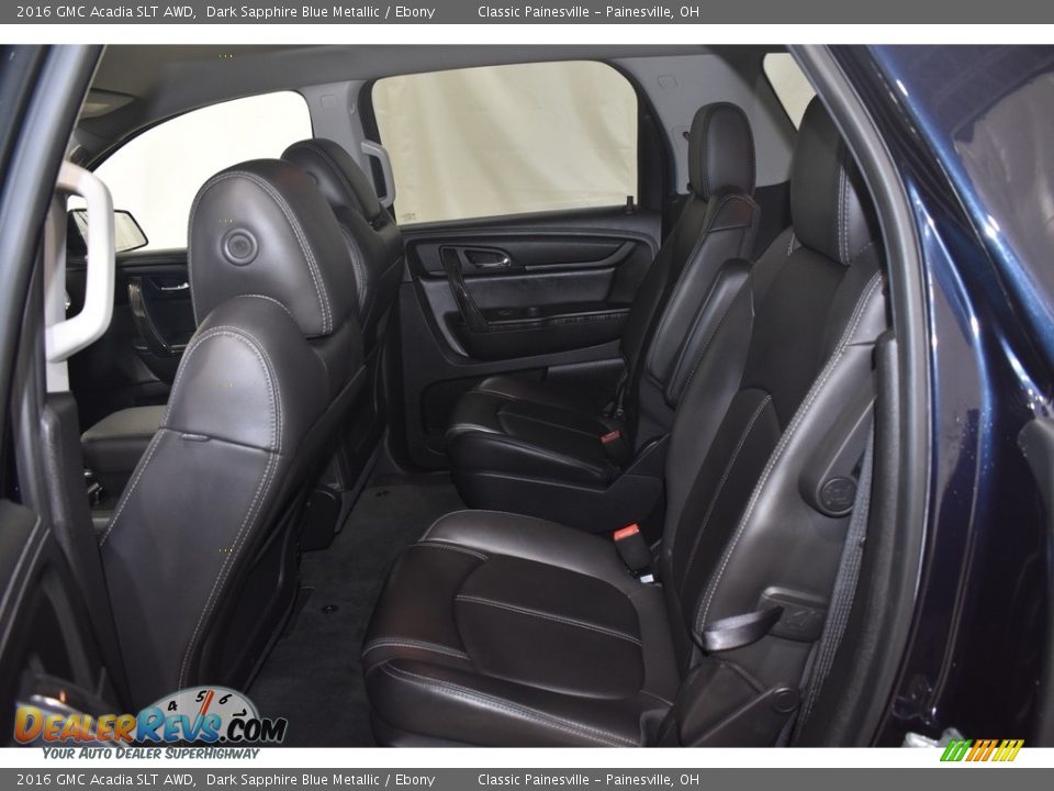 2016 GMC Acadia SLT AWD Dark Sapphire Blue Metallic / Ebony Photo #8