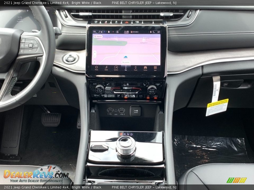 2021 Jeep Grand Cherokee L Limited 4x4 Bright White / Black Photo #10
