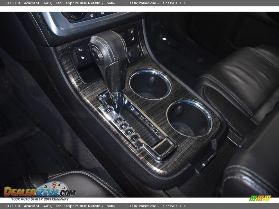 2016 GMC Acadia SLT AWD Dark Sapphire Blue Metallic / Ebony Photo #15