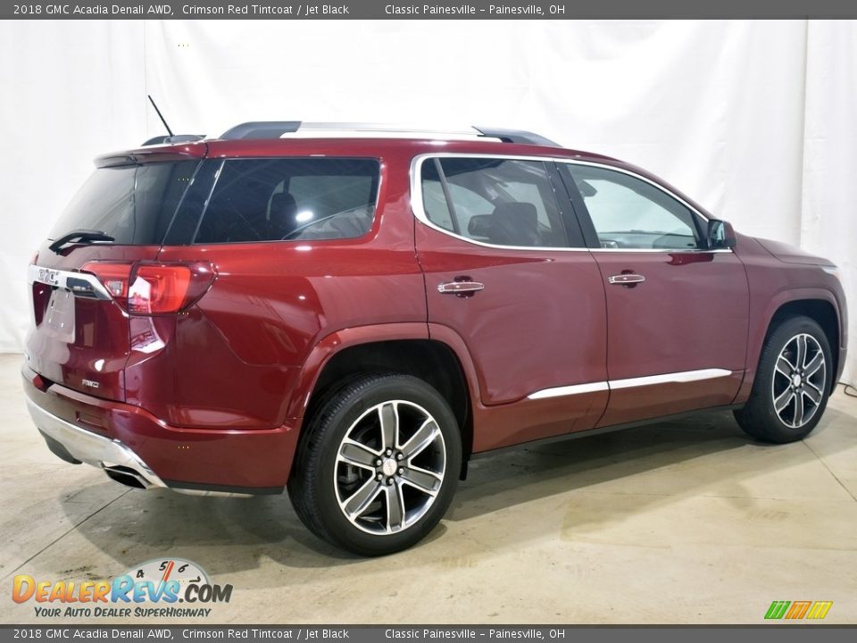 2018 GMC Acadia Denali AWD Crimson Red Tintcoat / Jet Black Photo #2